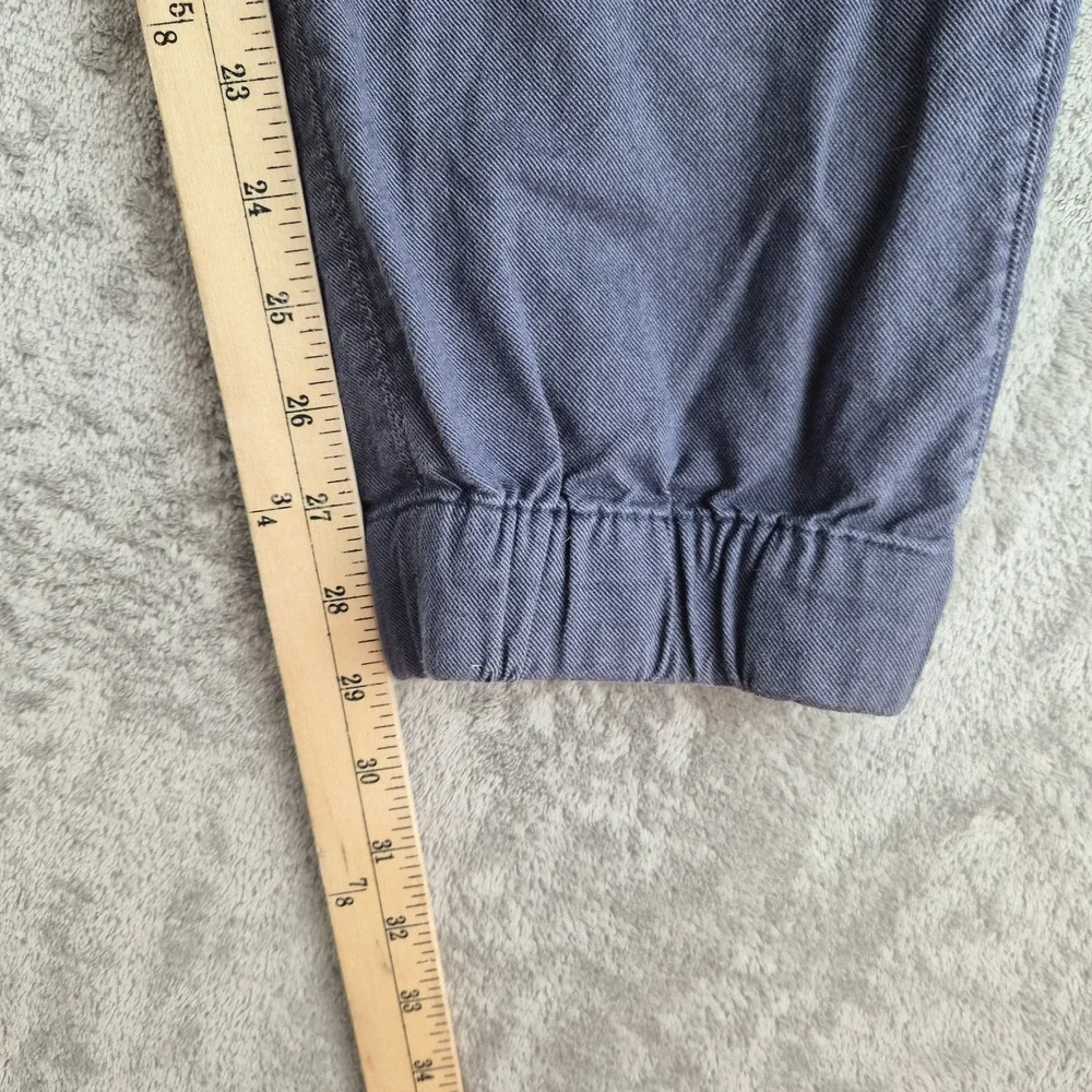 Mack Weldon Jogger Mens Pants Large Blue Stretch Elastic Waist Hem Drawstring